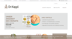 Desktop Screenshot of dr-kappl.de